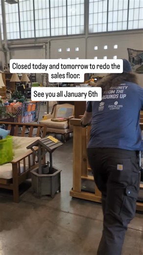 Edit: This post is being seen by a lot of folks outside of our area. If you want to support our mission of affordable and permanent housing in our community please visit Habitatbg.org We have several bourbon raffles a year and a new monthly giving campaign. Sign up for our news letter to stay in the loop 💚 Happy New Year! The ReStore team is diligently preparing to refresh the sales floor for 2026. Please note that we will be closed on January 2nd and 3rd to implement some quality-of-life impro