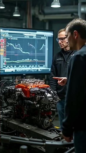 The 100-hour test for a new Corvette engine. #Corvette #Engine #Dyno #Testing #Engineering #Factory