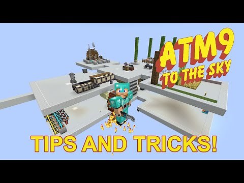 ATM9 To The Sky Tips And Tricks