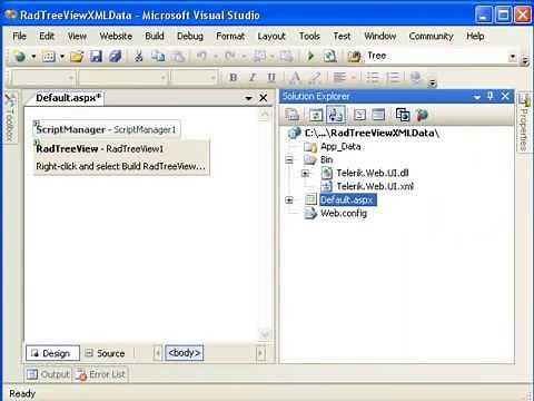 ASP.NET Treeview XML Data