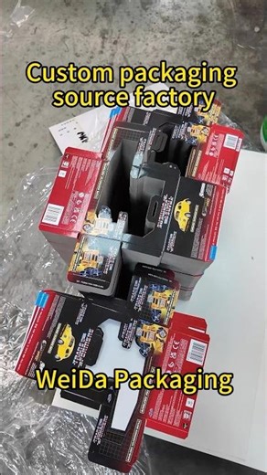 Come with me to see how a packaging box is made #packagingfactory #packagingdesign #packingbox