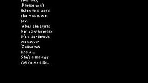 ALIBI Lyrics - JOHNNY HOLLOW | eLyrics.net