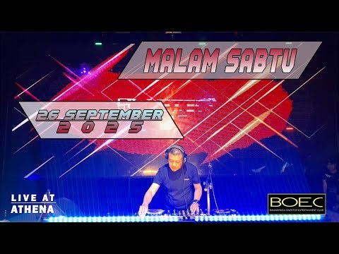 DJ FREDY LIVE AT ATHENA 26 SEPTEMBER 2025 MALAM SABTU