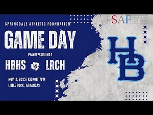 2025 Har-Ber High School Playoff Football | Har-Ber at Little Rock Christian