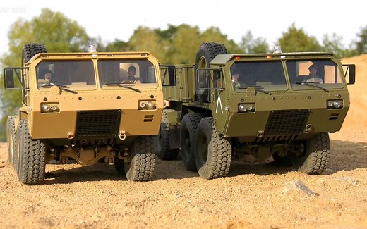 【坦克战车】- RC模型 Oshkosh M983重型高机动战术卡车（HEMTT）