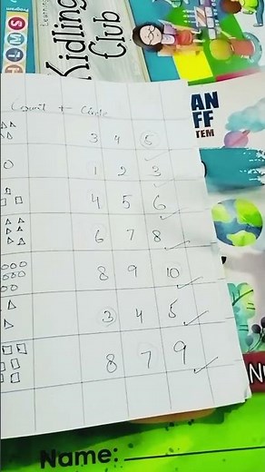 3 Fun Exercises to Learn Counting Numbers for Kids | Homeschool Guide