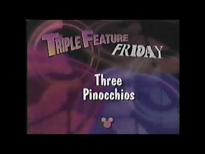 Disney Channel "Triple Feature Friday" bumpers (1995)