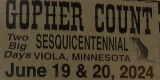 Viola Gopher Count celebration continues Thursday, celebrating 150 years