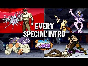 Every Special Intro Animation in JoJo