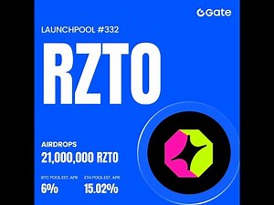 Gate Live Bonus Task -Launchpool(RZTO)