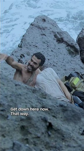 Paddy Falls Off Cliff Emergency Rescue Mission | The Island with Bear Grylls UK Season 03