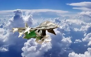 【纸飞机】 格里芬战斗机 设计、视频制作: Jayson Merrill