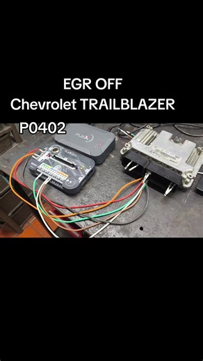 CHEVROLET TRAILBLAZER EGR OFF P0402 ELIMINACION DE LA EGR X MEDIO DE LA REPROGRAMACION YA NO PERDERA POTENCIA EL MOTOR. #ChevroletTrailblazer #P0402 #LuixAriax #ElectronicaAutomotrizPoncho #Flex