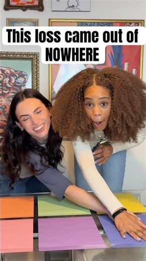 How is this game SO MUCH HARDER than it looks?! 👀🌈 #besties #bestiesforever #colorgame