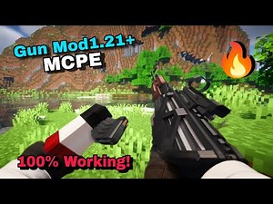 Minecraft Gun Mod Download Free 1.21 | How to download Gun Mod In Minecraft Pe 1.21 | Gun Mod