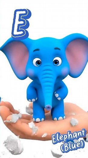 Color Animals ABC Song (EFGH) #colorsong #abcsong #animalsongs