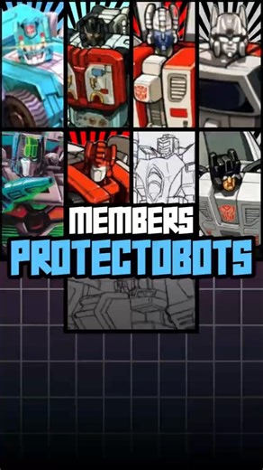 All Protectobots Members in #transformers