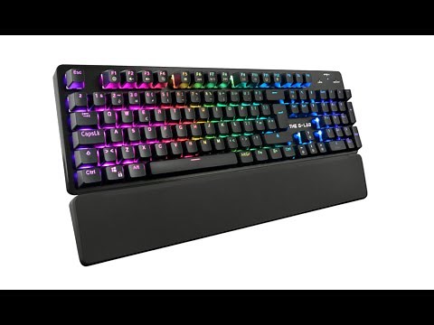 The G-Lab Keyz RUBIDIUM E RGB Gaming Mechanical USB - Test