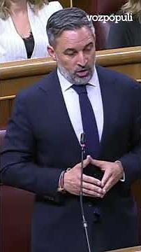 ABASCAL accuses SÁNCHEZ of ISLAMIZING SPAIN