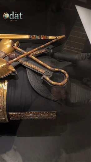 Ancient Gold Sarcophagus of Tutankhamun @ Musuem #ancient #Golden #sarcophagus #tutankhamun #museum