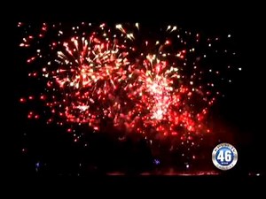 04/30/2012 Area 51 Fifteen Annual Fireworks Display Behind the Pahrump Nugget.