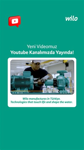 Wilo Türkiye on Instagram: "Water is at the center of life. As Wilo Türkiye, we develop technologies that shape this vital resource. We manufacture the pumps we develop for clean water and wastewater solutions, as well as the electrical control panels designed with our own engineering expertise, 100% in Türkiye. All our products are tested in accordance with international standards and CE regulations before being introduced to the market. Beyond Türkiye, we deliver project-specific solutions fo