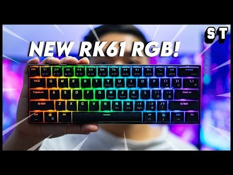 NEW Royal Kludge RK61 RGB Unboxing & Typing Test - Bluetooth Gaming Keyboard | Samuel Tan