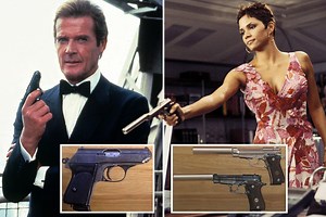Five James Bond guns including Roger Moore's Walther PPK from A View To A Kill stolen in 'movie-style' heist