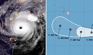 Hurricane Lane: Hawaii threatened by 160mph winds