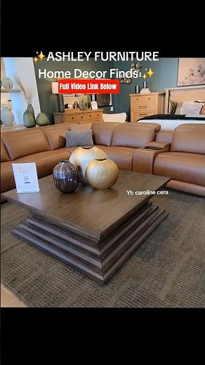 NEW ASHLEY FURNITURE HOME DECOR FINDS #homedecorfinds #affordablehomedecor #shopwithme