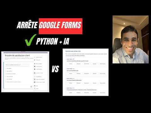 Alternative à Google Forms : créer un questionnaire pro avec Python et GitHub