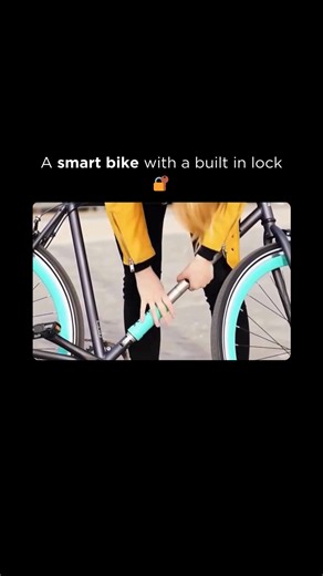 @dailytechadvice on Instagram: "This bike can’t be stolen because the lock is the bike. Yerka changed the game. Bike theft is everywhere, but Yerka solved it with pure design 🔧🚲. Instead of adding a lock, they built the security directly into the frame. The bike’s down tube detaches and wraps around a pole, turning part of the frame into a lock 🔒✨. No chains. No U-locks. Once secured, stealing it means breaking the frame and that leaves thieves with nothing to resell. It’s smart, lightweight,