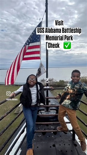 We visited the USS Alabama Battleship Memorial Park and my two had the BEST time. Being able to walk through a real battleship and submarine was such a cool, hands-on experience for them. They loved exploring the tight spaces, climbing around the ship, and seeing the planes up close. It was fun, educational, and kept them engaged the entire time. Definitely a great stop for families with curious kids. #USSAlabama #BattleshipMemorialPark #MobileAlabama #AlabamaTravel #HistoricPlaces | Natalie Nak