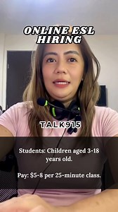 7K views · 16 reactions | HIRING Online ESL company #esljob #fyp | Teacher Chloe Vee | Facebook