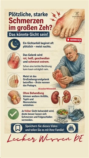 Sudden pain in your big toe? This could be a warning sign of gout
