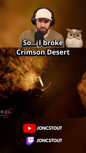I think I broke it #gaming #crimsondesert #pearlabyss