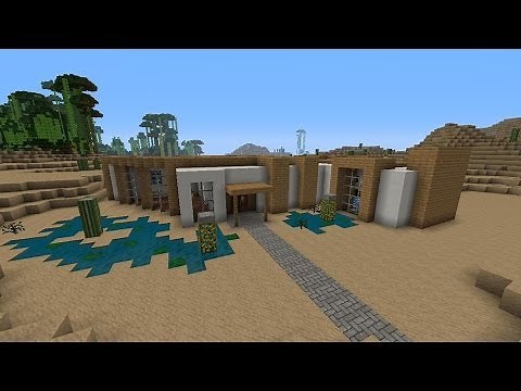 Minecraft Modern House Using City Texture Pack #16 With Download