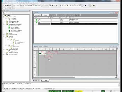 Simulating an M340 using Unity Pro
