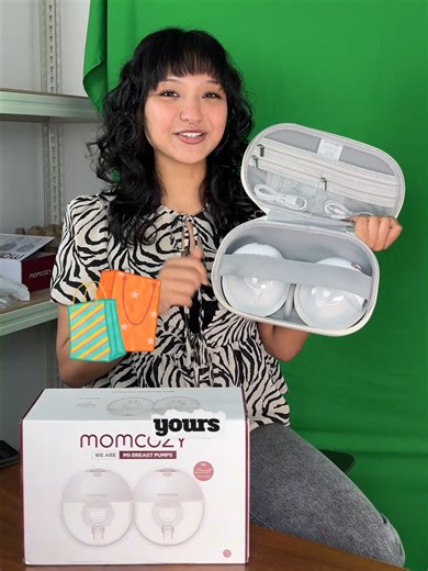 Pump while you move 🤍 Momcozy S12 PRO = easy & hands-free 👶✨ Comfortable 💗 #Momcozy #WearableBreastPump #MomEssentials