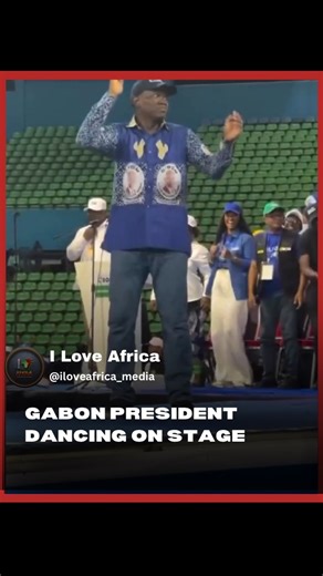228 reactions · 41 shares | Looks like the president of Gabon is in high spirits! Not long ago, he was delivering a speech under the rain and now he’s lighting up the stage with his dance moves. #explore #explorepage | I Love Africa | Facebook