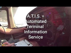 ATIS - Automatic Terminal Information Service and Garmin GTN 650