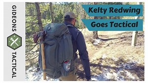Kelty Redwing backpack tested, goes tactical easily