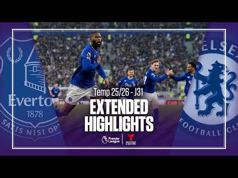 Everton vs. Chelsea | Highlights Premier League | Jornada 31 | Telemundo Deportes
