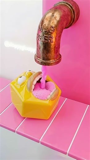 Homer And Some Tasty Drink 😀 #animation