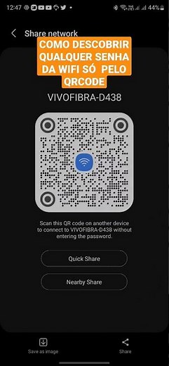COMO DESCOBRIR QUALQUER SENHA DE WIFI PELO QRCODE