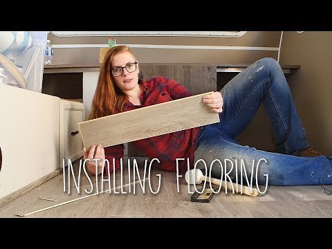 Travel Trailer Remodel, Part 12: Installing the Floor