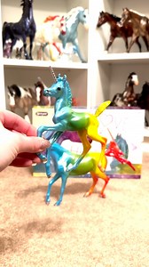 25K views · 634 reactions | Fetauring brilliant new Arabian sculptures by Sarah Minkiewicz-Breunig, Love & Hope represent a mother's love and a vision of hope for a beautiful life. This 1:12 scale unicorn set benefits Make-A-Wish, helping create life-changing experiences for children with criticall illnesses, and is packaged in a beautiful, plastic-free, full-color gift box.  | Breyer Model Horses | Facebook