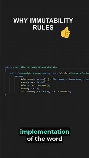 Why Immutability Rules!