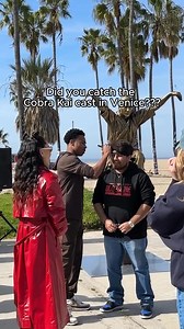 940K views · 19K reactions | The cast of Cobra Kai was spotted this past weekend in Venice Beach at the Crane Kick Pose Challenge!" source: losangelesbucketlist | The Karate Kid Universe | Facebook