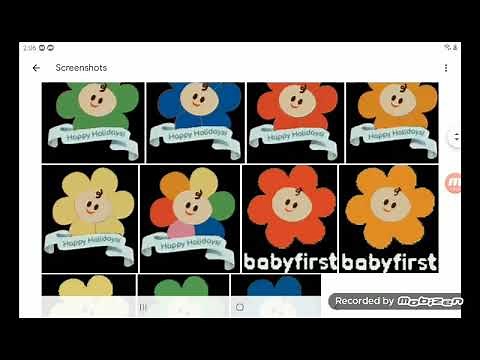 Baby First Flower promo 2001